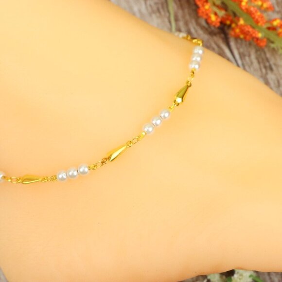 "Dainty Anklet for Women – Elegant Everyday Jewelry & Perfect Gift | MLCRC1745 - Picture 7 of 10